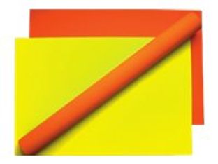 Apli Agipa - Papier rouleau fluo - 70 cm x 10 m - orange fluo