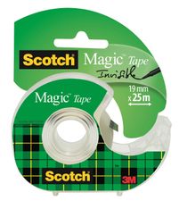 Scotch Magic - Ruban adhésif - 19 mm x 25 m - invisible