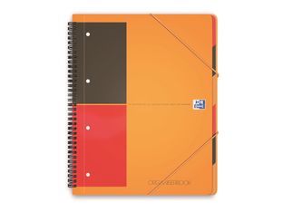Oxford Organiserbook - Cahier à spirale A4+ - 160 pages - ligné