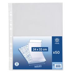 Viquel - Protector de hojas - para A4 Maxi (paquete de 50)