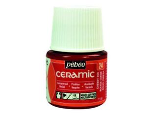 Pebeo Ceramic - Peinture - peinture à base de solvant - pearl - opaque - 45 ml