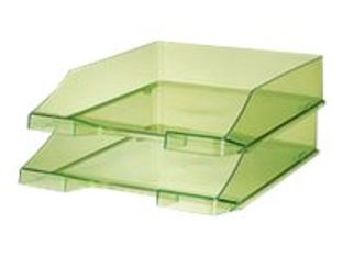 HAN - Corbeille à courrier - vert transprent