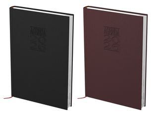 Agenda Lecas Index+ - 1 jour par page - 15 x 21 cm - disponible dans différentes couleurs