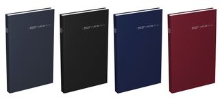 Lecas Couronne Euro Centimes - Agenda 1 jour par page - 12 x 17 cm - disponible dans différentes couleurs