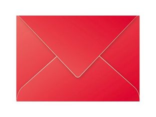 Pollen - 20 Enveloppes - 162 x 229 mm - 120 g/m² - rouge groseille