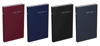 Lecas Carré Euro Centimes - Agenda 1 jour par page - 14 x 22 cm - disponible dans différentes couleurs