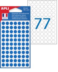 Apli Agipa - 462 Pastilles adhésives - bleu - diamètre 8 mm - réf 111832