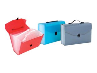 Viquel Propyglass - Archivo de expansión - 25 compartimentos - 24 piezas - con pestañas - disponible en diferentes colores