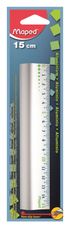 Maped - Règle plate - 15 cm - Aluminium