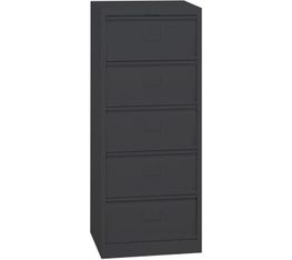 Colonne à clapets - L41 x H104 x P35 - 5 clapets - anthracite