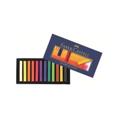 Faber-Castell STUDIO QUALITY - Crayon de cire - pastel doux - couleurs assorties (pack de 12)