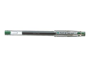 Pilot G-Tec-C4 - Bolígrafo - verde - tinta de biopolímero - 0.2 mm - ultrafino