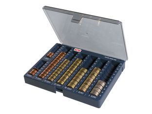 Reskal 226-05C - Monnayeur à pièces avec couvercle - 2 pieds rétractables