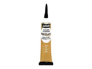 Pebeo Porcelaine 150 CLOISONNÉ - Peinture relief - peinture à base d'eau - noir anthracite - 20 ml