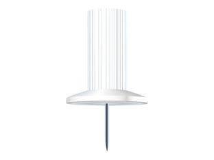 Exacompta - 25 Épingles papic - 10 mm -blanc