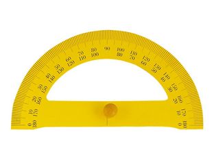 Wonday - Rapporteur 35 cm en bois - pour tableau d'instituteur