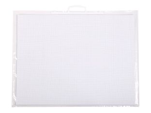 Clairefontaine - Feuille bristol - 50 x 65 cm - extra blanc - quadrillé 5x5 mm