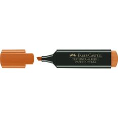 Faber castell marcador  textliner 49 naranja fluorescente