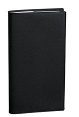 Quo Vadis - Agenda année scolaire - 2026-2027 - Sept-Bi - Quinzainier - Français - Impala - Noir - 12 mois de mi-août à mi-août - 8,8x17 cm - Papier Clairefontaine blanc - Fabrication française