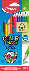 Maped Color'Peps - 12 Crayons de couleur