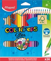 Maped Color'Peps - 24 Crayons de couleur