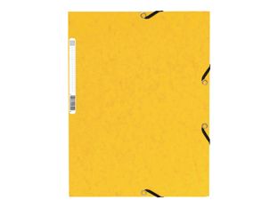 Exacompta Nature Future - 10 Chemises à 3 rabats - A4 - pour 250 feuilles - jaune