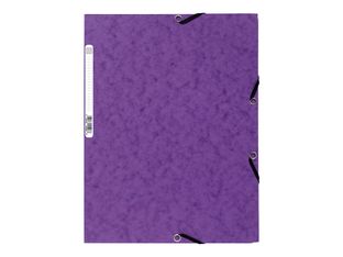Exacompta Nature Future - Chemise à 3 rabats - A4 - pour 250 feuilles - violet