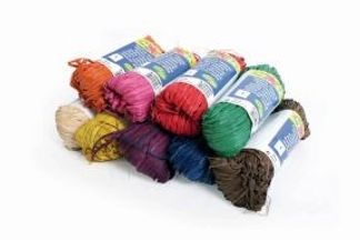 Maildor - Pelote de raphia naturel - ruban d'emballage 50 g - opéra