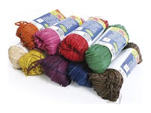 Clairefontaine - Raphia naturel - 150 cm - disponible dans différentes couleurs