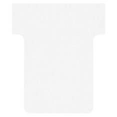 Nobo - 100 Fiches en T - Taille 1,5 - blanc