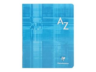 Clairefontaine - Répertoire 17 x 22 cm - 96 pages - grands carreaux (Seyes) - disponible dans différentes couleurs