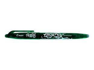 Pilot FriXion Ball - Bolígrafo - no permanente - verde - tinta de gel - 0.7 mm - fino - con borrador