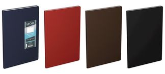 Agenda Classique - 1 semaine sur 2 pages - 16 x 24 cm - disponible dans différentes couleurs - Lecas