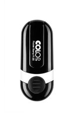 Colop Pocket Stamp R25 - Tampon de poche personnalisable - 4 lignes - format rond