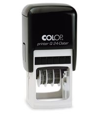 Colop Printer Q24 - Tampon dateur personnalisable - 4 lignes - format carré