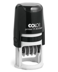 Colop Printer R30 - Tampon dateur personnalisable - 4 lignes - format rond