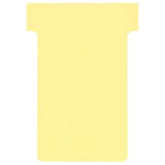 Nobo - 100 Fiches en T - Taille 2 - jaune