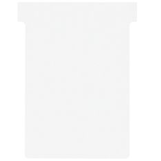 Nobo - 100 Fiches en T - Taille 3 - blanc
