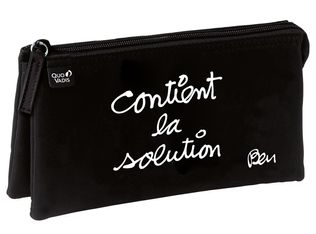 Trousse Ben 3 compartiments - différents modèles disponibles - Quo Vadis