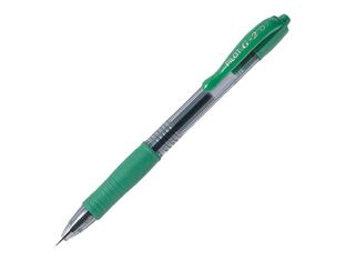 Pilot G-2 - Roller encre gel rétractable - 0,7 mm - vert
