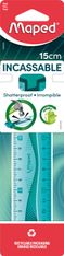 Maped Incassable - Règle plastique 15 cm - disponible dans différentes couleurs