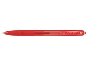 Pilot Super Grip-G - Stylo à bille - rouge - encre à huile - 1 mm - rétractable