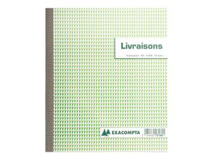 Exacompta - Manifold Carnet de livraisons - 50 dupli - 18 x 21 cm