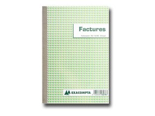 Exacompta - Manifold Carnet de factures - 50 dupli - A5
