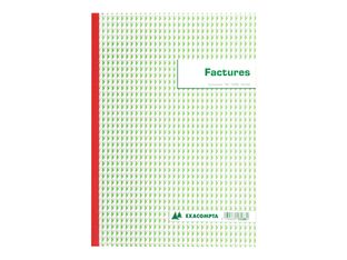 Exacompta - Manifold Carnet de factures - 50 tripli - A4
