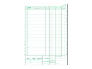 Exacompta - Manifold Carnet de caisse - 50 dupli - A4