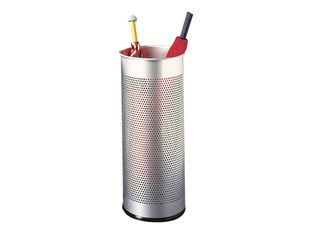 Durable - Porte-parapluie ajouré en métal - argent
