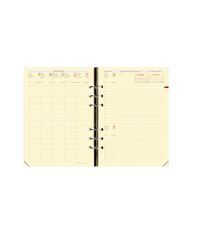 Quo Vadis - Recharge Organiseur - 2026-2027 - Timer 21 Prestige - Semainier Planning - Français - 16 mois de septembre à décembre - 15x21 cm - Papier Clairefontaine ivoire - Fabrication française