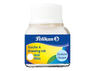 Pelikan Tusche A 523 - encre - blanc