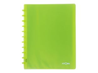 ATOMA - livre de présentation rechargeable - A4, 245 x 310 mm - disponible en différents coloris